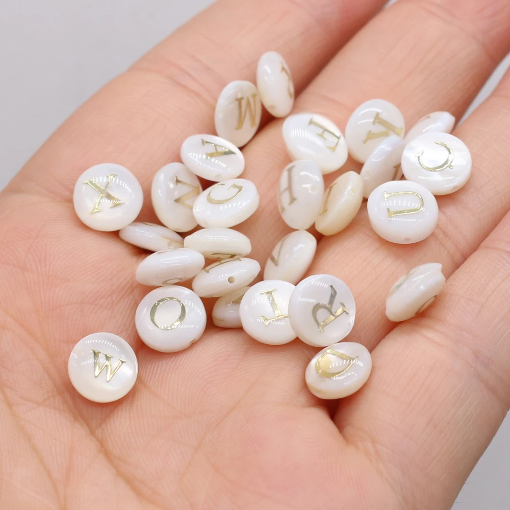 10Pcs New Style Natural Freshwater Shell Beads With Cross Hole For DIY Jewelry Making Bracelet Earring Necklace Accessory 10pcs new style natural freshwater shell beads with hole for diy jewelry making bracelet earring necklace accessory