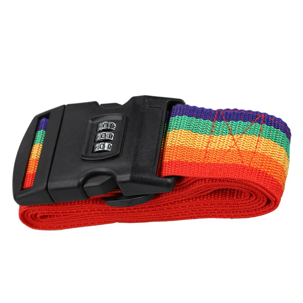 Высокое качество Дорожный чемодан ремень для багажа рюкзак с кодовым замком I88