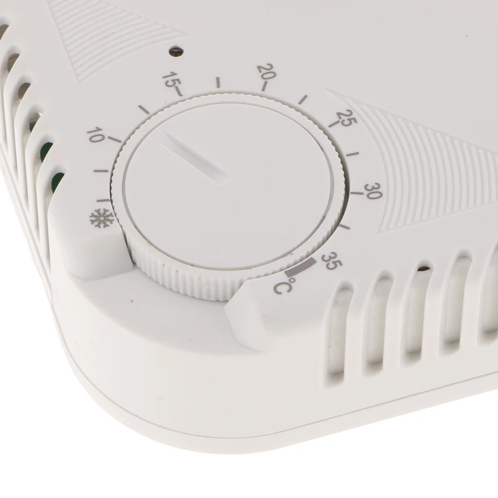 

Floor Heating Manual Thermostat Air Condition Temperature Control Switch 10A