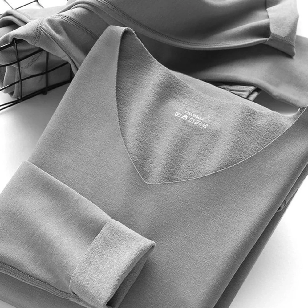 термобелье женское зима мужское теплое термобельё 2 шт./компл. комплект нижнего