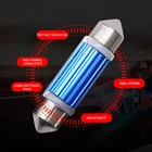 Гирлянда Canbus 31-36-39-41 мм, потолочный светильник Doom, купольный светильник s, 12 В, C5W, маленькая лампочка, автомобильная Диодная лампа, лицензионный светильник