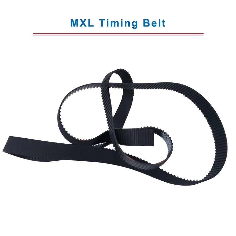 2 pcs MXL Timing Belt model-240/244/248/250/252/254/256/258/259/260MXL Transmission Belt Width 6/10mm For MXL Timing Pulley