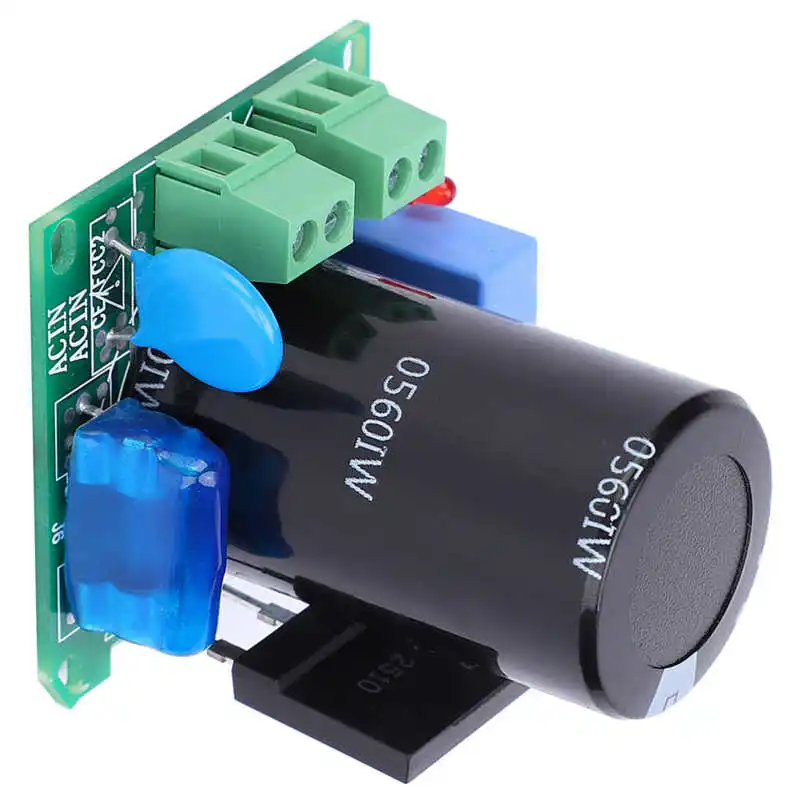 5А 470 мкФ конденсатор плата выпрямителя Модуль вход 220В выход от 0 до 300В