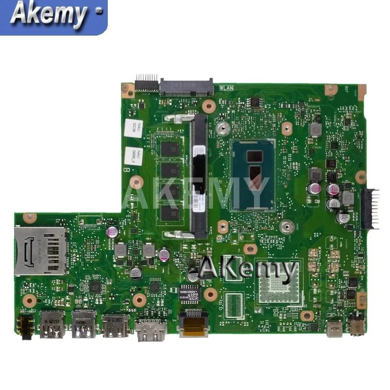 upgrade!!! with i3 CPU + 4GB RAM Free board For ASUS X540YA laptop motherboard integrated Main 100% teste | Компьютеры и офис