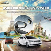car bsd bsm bsa blind area spot warning drive mirror rear radar microwave detection system for dongfeng aeolus a30 2014