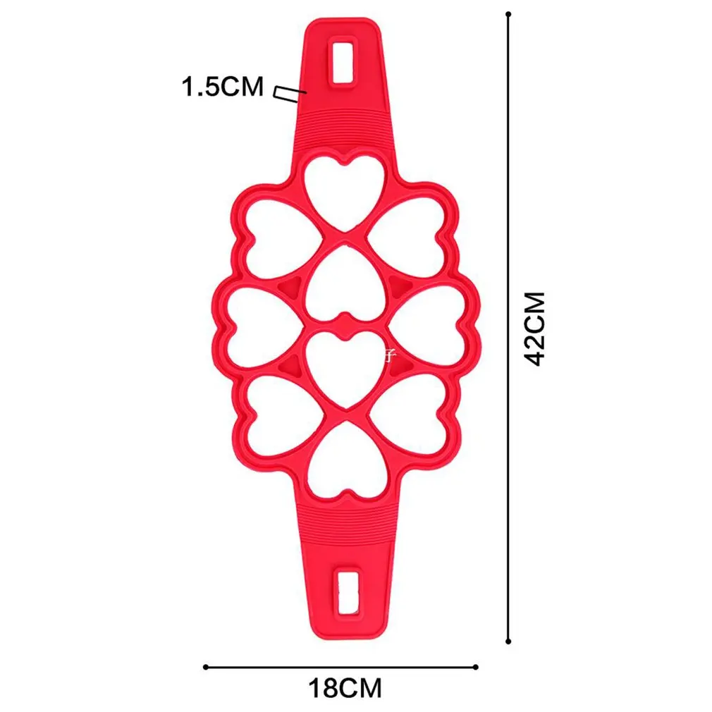 

Safe Non-sticking Baking Tools Silicone Four-hole Petal For Waffles Pancake Omelette Waffles Mould Baking
