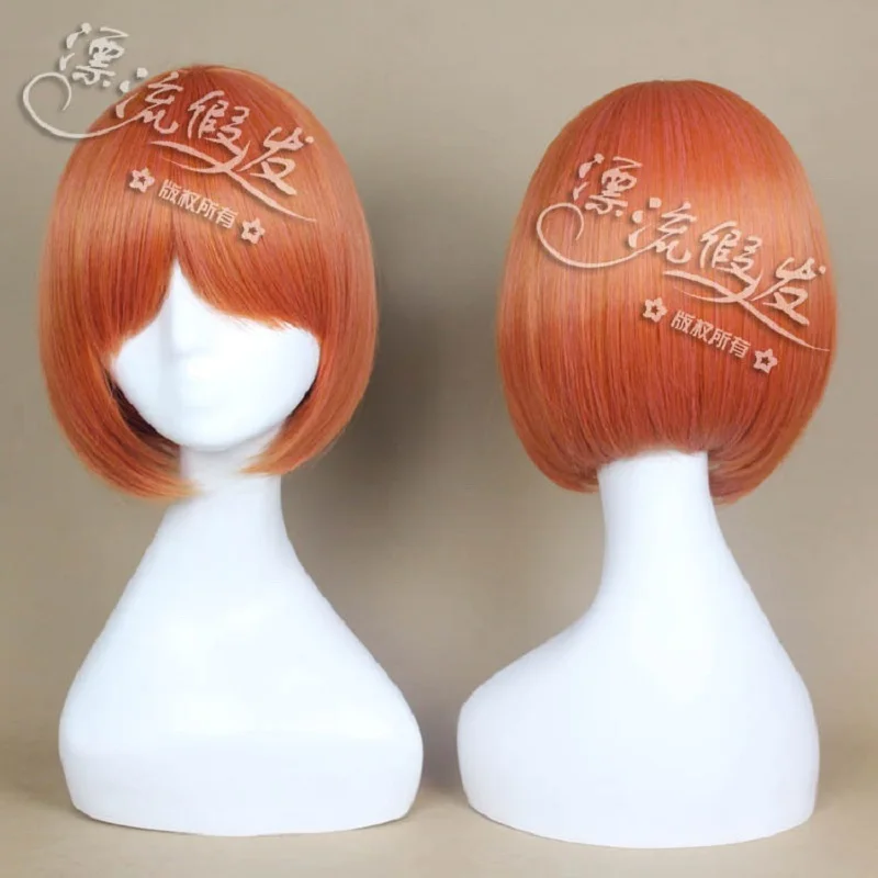 

Uta No Prince Sama Nanami Haruka Cosplay Wig short orange synthetic fake hair heat resistant fiber Halloween party Costume Wigs