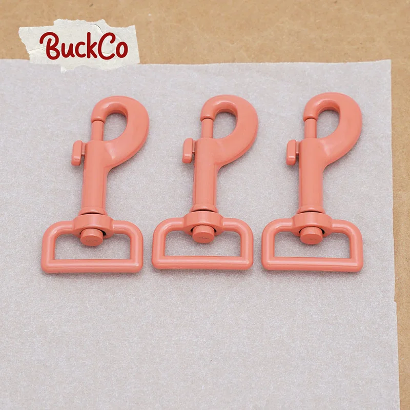 100pcs/lot Metal dog clasp spray paint for 25mm webbing DIY collar leash buckles durable strong zinc alloy 7colours | Дом и сад