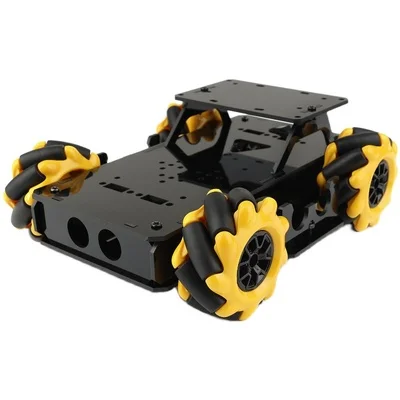 TT Мотор 4WD всенаправленный Мобильный автомобиль Mcnaim колесо шасси автомобиля