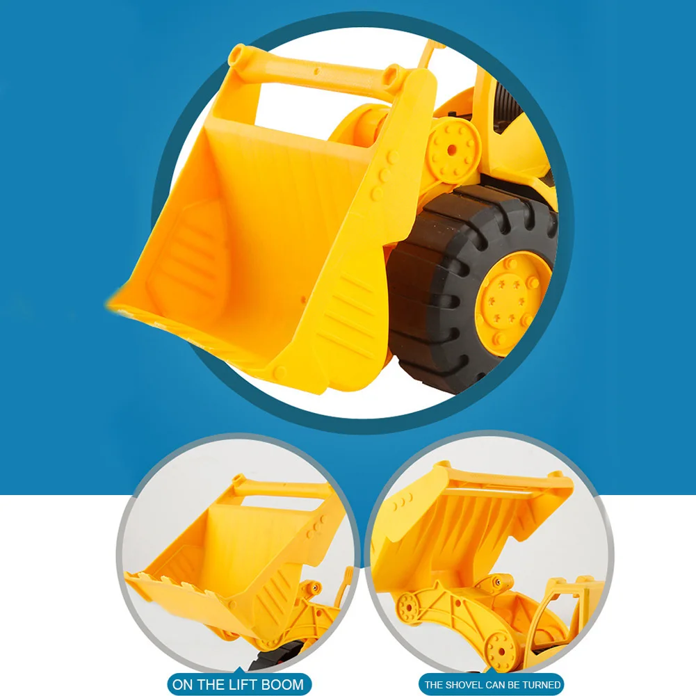 

Birthday Gift Portable Hand Eye Coordination Beach Shock Proof Home Excavator Dump Truck Toy Construction Fleet ABS Plastic