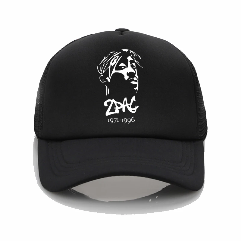 Новинка 2019 модная бейсбольная кепка с принтом 2Pac для мужчин и женщин летняя