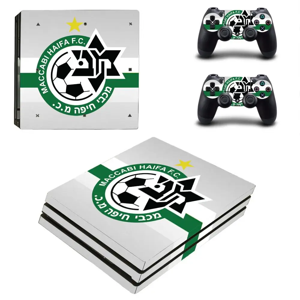 Maccabi Haifa FC PS4 Pro наклейка кожи для playstation 4 консоль и контроллер Dualshock s Наклейка