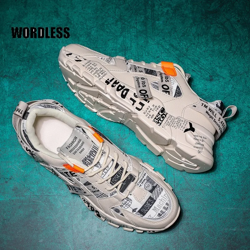 

2021 Summer New Sports Shoes Men Daddy Shoes Male Comfortable Sneaker Male Footwear Comfortable Shoes Zapatillas Hombre