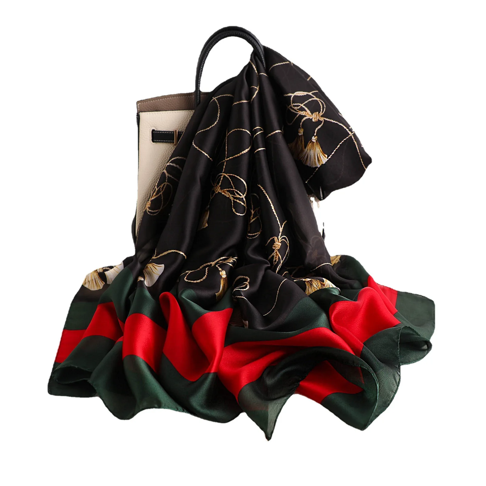 

Women Sunscreen Shawl Fashion 180*90 Cm Designer Silk Scarf Long Big Shawl Women's Turban Shawl Beach Scarf