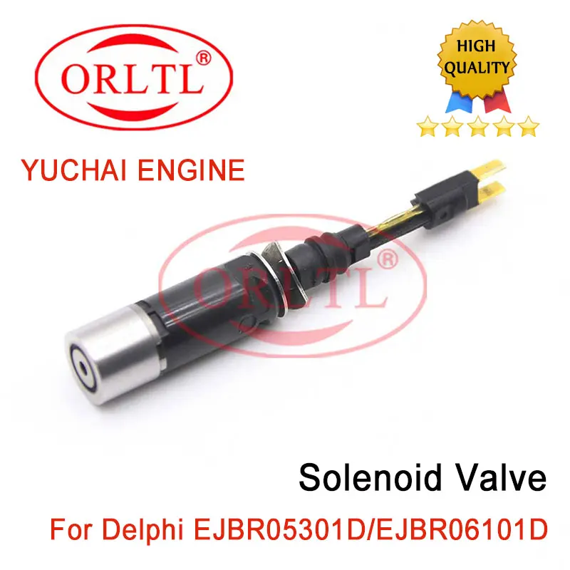 ORLTL 6101D 5301D электромагнитный клапан инжектора с общей топливной магистралью для впрыска Delphi EJBR05301D EJBR06101D