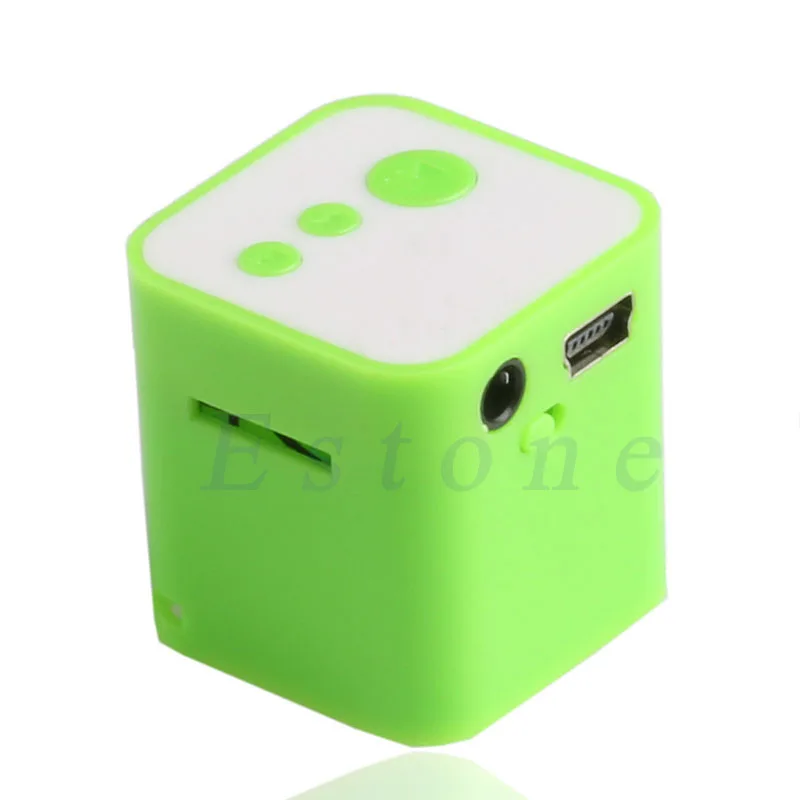 Мини-кубик USB MP3-плеер поддержка 32 ГБ Micro SD TF карта музыкальный медиаплеер +