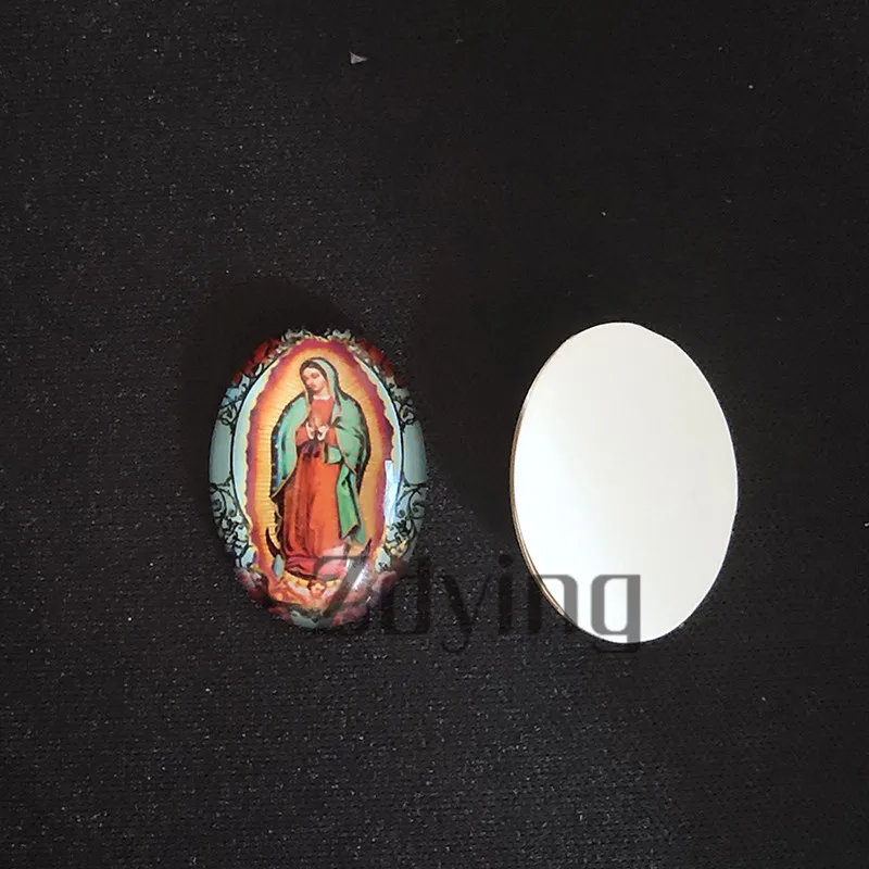 Винтажная Картина Ван Гога ZDYING 5 шт./лот изображение овального стеклянного