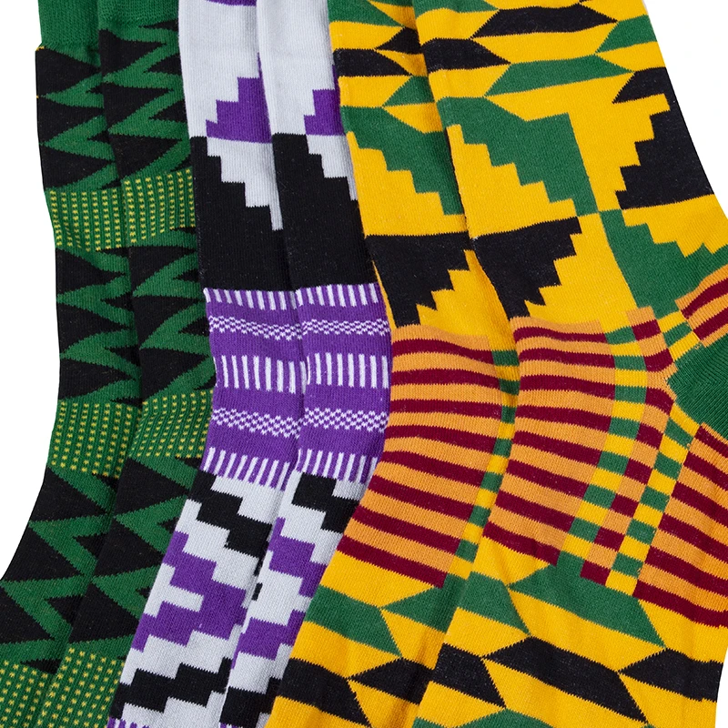 

Unique 3 Pairs Socks for Women African Print Colorful Soft Floor Socks Leisure Bamboo Fiber African Women Sock Sweet Gift WYB533