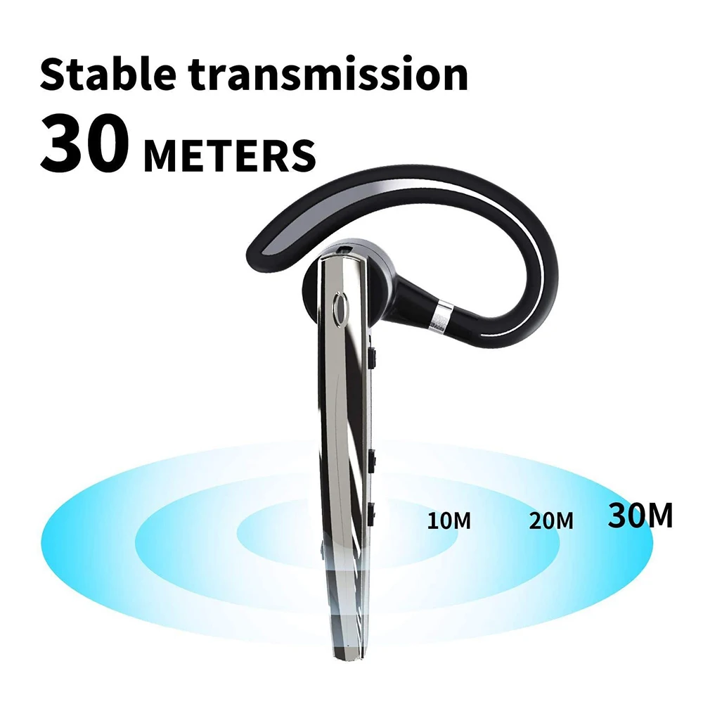 2021 Newest B5 Bluetooth Earphones Wireless Headphones Stereo Handsfree Noise Canceling Headset With Mic For All Smart Phones enlarge