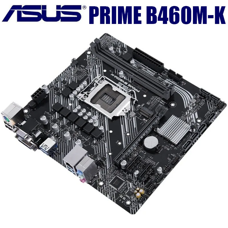 Verkauf ASUS PRIME B460M-K Motherboard LGA 1150 DDR3 32GB Core I7 I5 I3 Pentium/Celeron PCI-E 3,0 Desktop PRIME B460M K Mainboard Neue