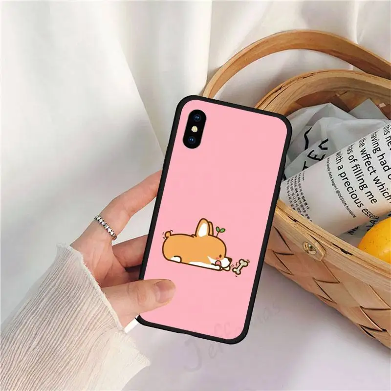 

dog cute cartoon animal Phone Case for iPhone 11 12 pro XS MAX 8 7 6 6S Plus X 5S SE 2020 XR
