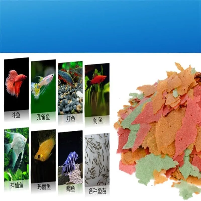 2019 аквариумные рыбки пищевая тетра хлопья для тропических рыбок морские