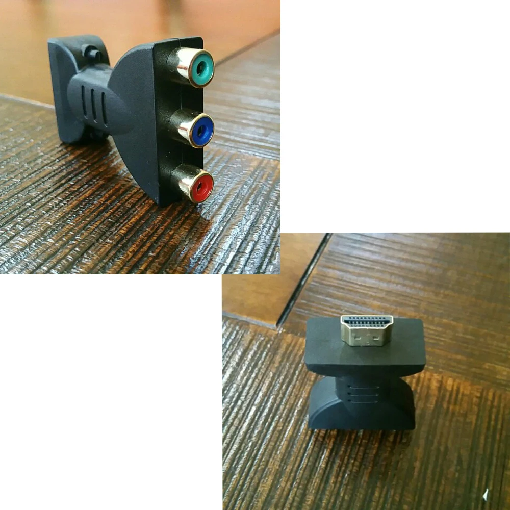 HDMI Male to 3 RGB RCA видео и аудио адаптер AV компонентный конвертер для 720P 1080iP 1080P HATV dvd