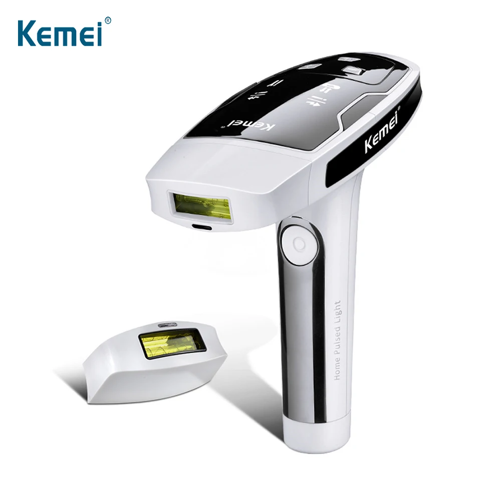 KEMEI Перманентный лазерный эпилятор для женщин Депиляция лица депиляция тела с