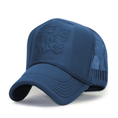 Взрослых Trucker Кепки Для мужчин и Для женщин хип-хоп панк-рок Snapback Шапки мужские летние Зонт Mesh Бейсбол шляпа 20 Цвета - Цвет: A23