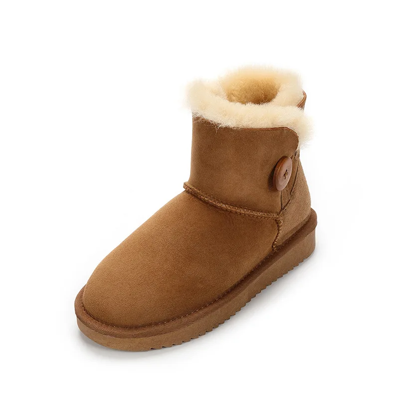 Новинка 100% обувь из натурального меха 2020 женская зимняя теплая ботинки на