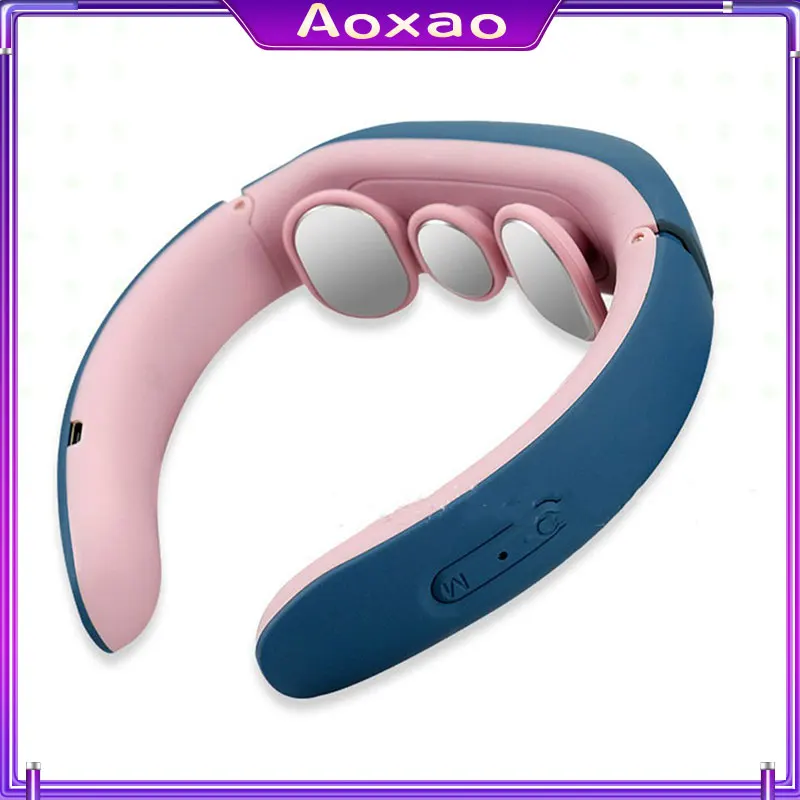 

Electric Neck Massager Electric Back Massage Pulse Back Power Control Far Infrared Heating Pain Relief Tool Arm Physiotherapy