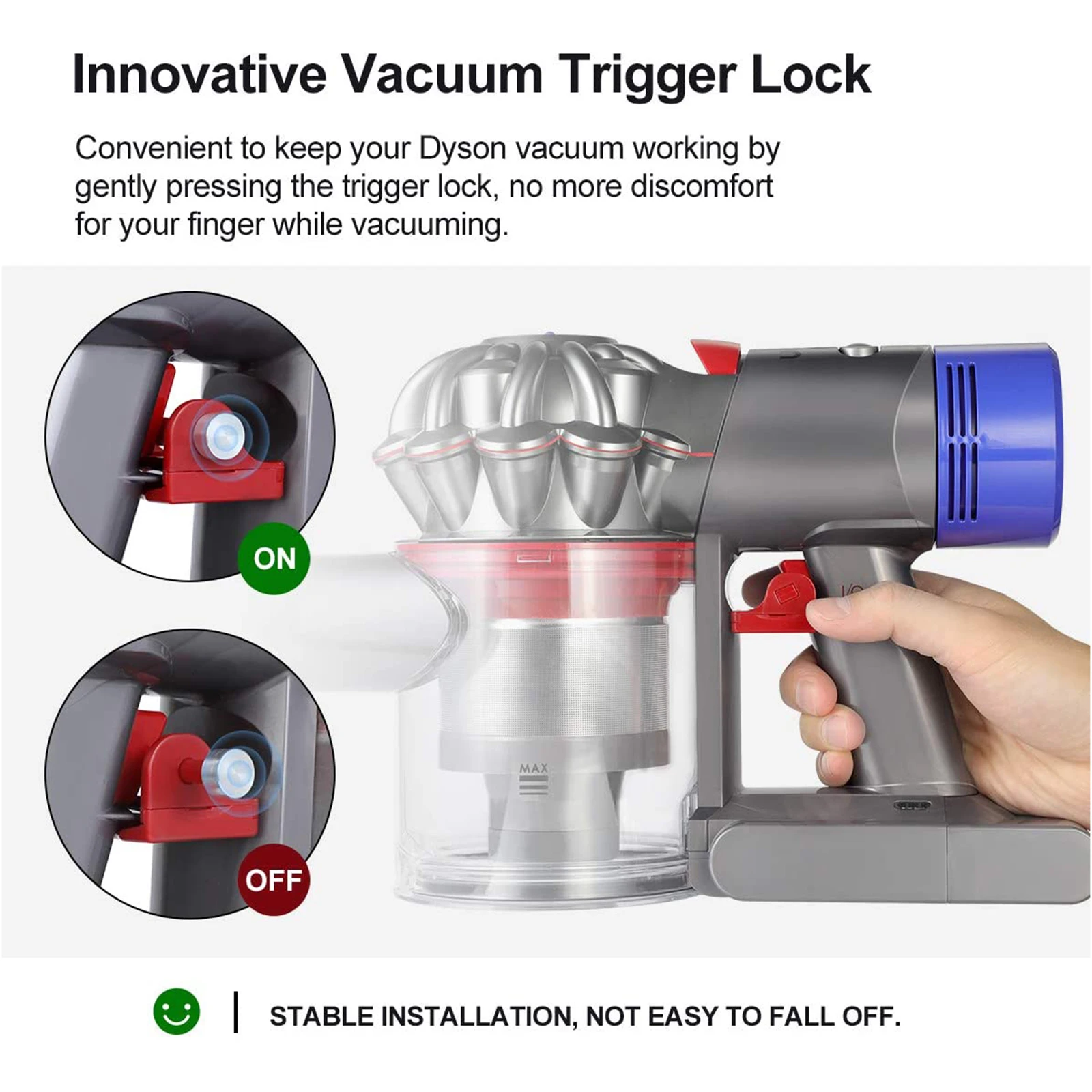 Аксессуары для ванной комнаты пылесос кнопка включения замок аксессуары триггер