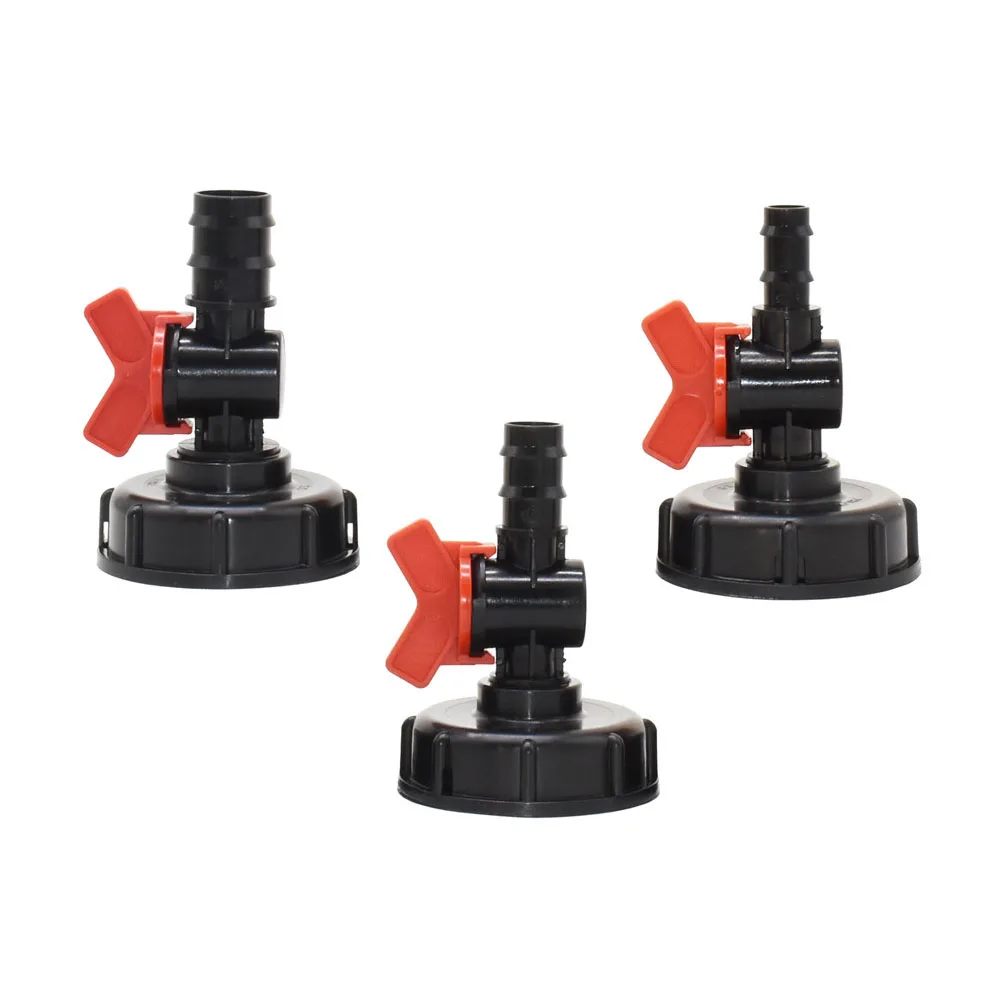 

IBC Tank Adapter S60X6 To Iron Brass Tap 2" To 1/2" 3/4" 1" Female thread Replacement Valve Garden Water Connectors Drain Couple