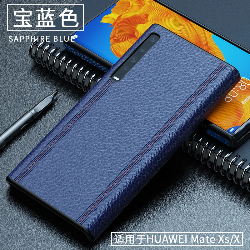

Задняя крышка из натуральной кожи, чехол для Huawei мат XS чехол для Huawei мат X 5G чехол для Huawei MateXS 5G задняя крышка