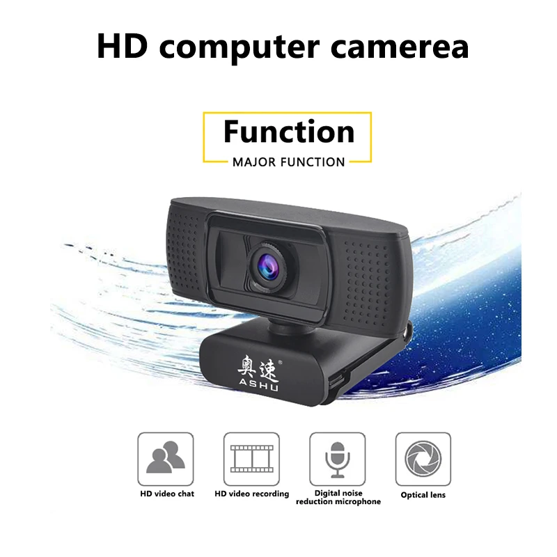 

Веб-камера HD 1080P, мини-компьютер, ПК, веб-камера с USB разъемом, вращающиеся камеры для прямой трансляции, видеозвонков, конференций