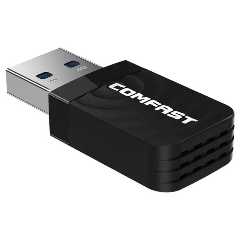 COMFAST CF-812AC Mini USB 3 0 Беспроводная сетевая карта 1300 Мбит/с Ethernet WiFi ключ адаптер