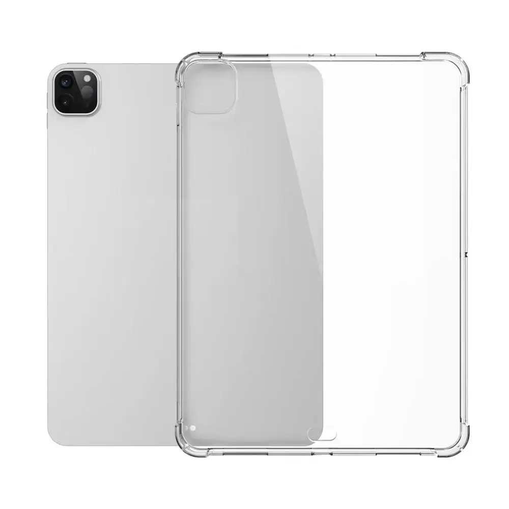 

New Ipad Pro 11 12.9 2020 Drop Bumper Tpu Silicone Transparent Slim Cover Protective Case Cover With A Non-slip Grip