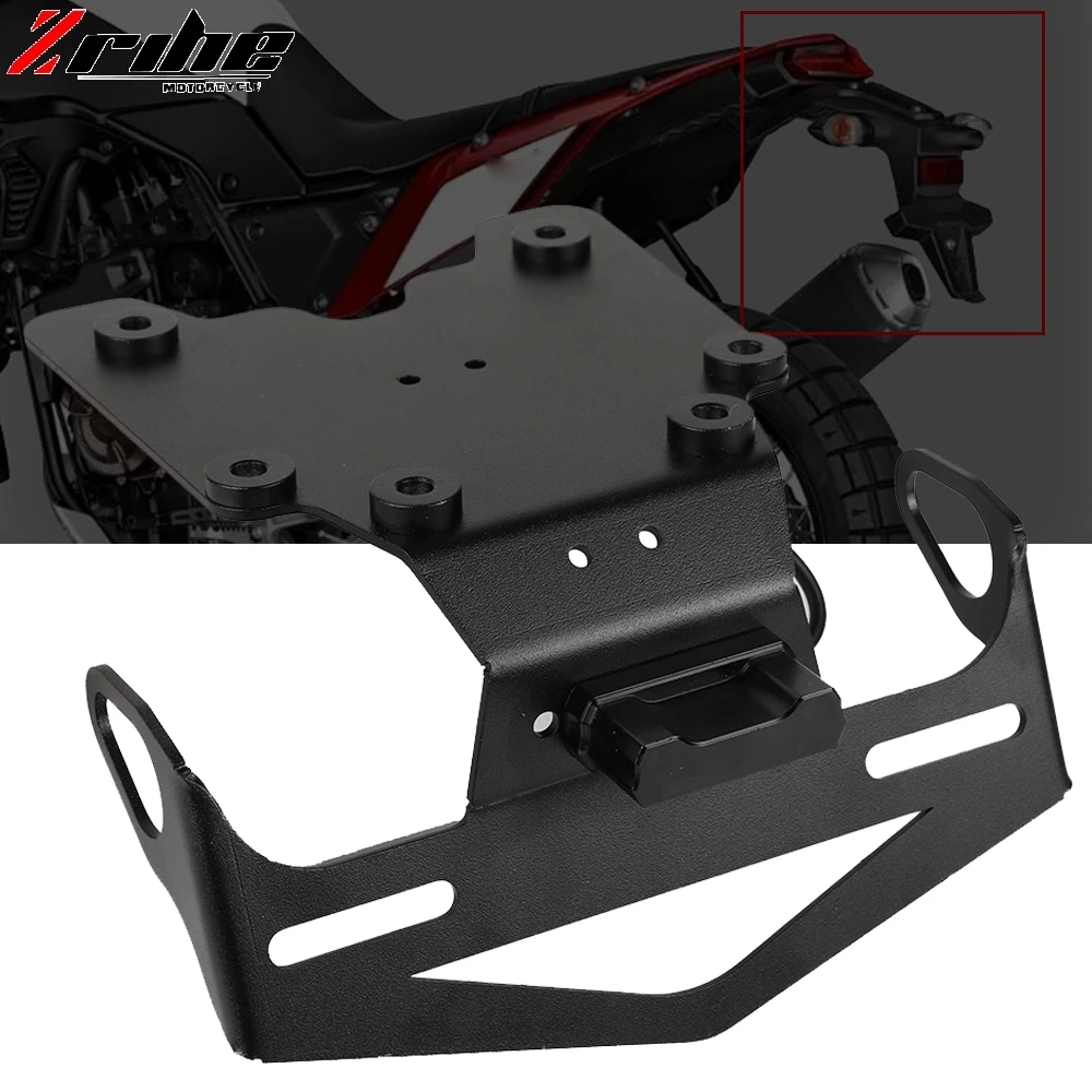 

Motorcycle Rear License Plate Holder Bracket Bracket Tail Tidy Fender Eliminator For Yamaha Tenere 700 Tenere700 2019 2020 2021
