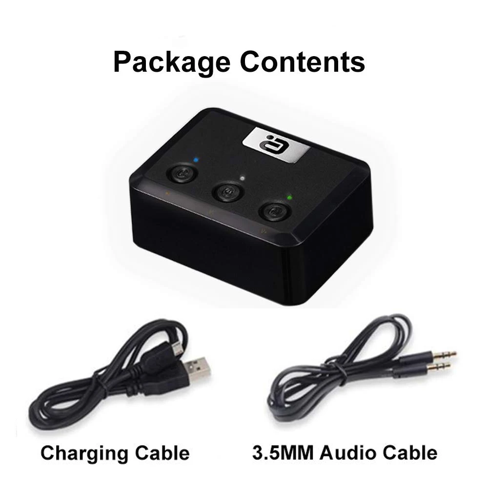 Мини Bluetooth 5,0 Aptx HD низкая задержка RCA Aux 3,5 мм Цифровой коаксиальный SPDIF оптический беспроводной аудиоресивер динамик музыкальный адаптер - Цвет: Black