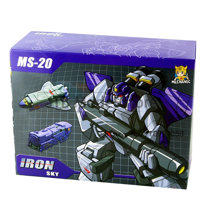 

MFT MS-20 MS20 Iron Sky Three Change Warrior Astrotrain G1 Transformation Action Figure Toy Model Deformation Car Robot Figma
