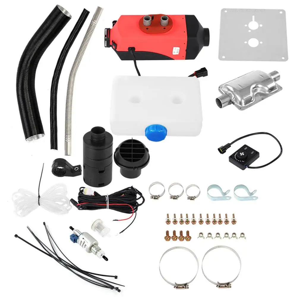 1 компл. DC 12VC 2 кВт дизельный Воздушный стояночный нагреватель W/Глушитель для RV