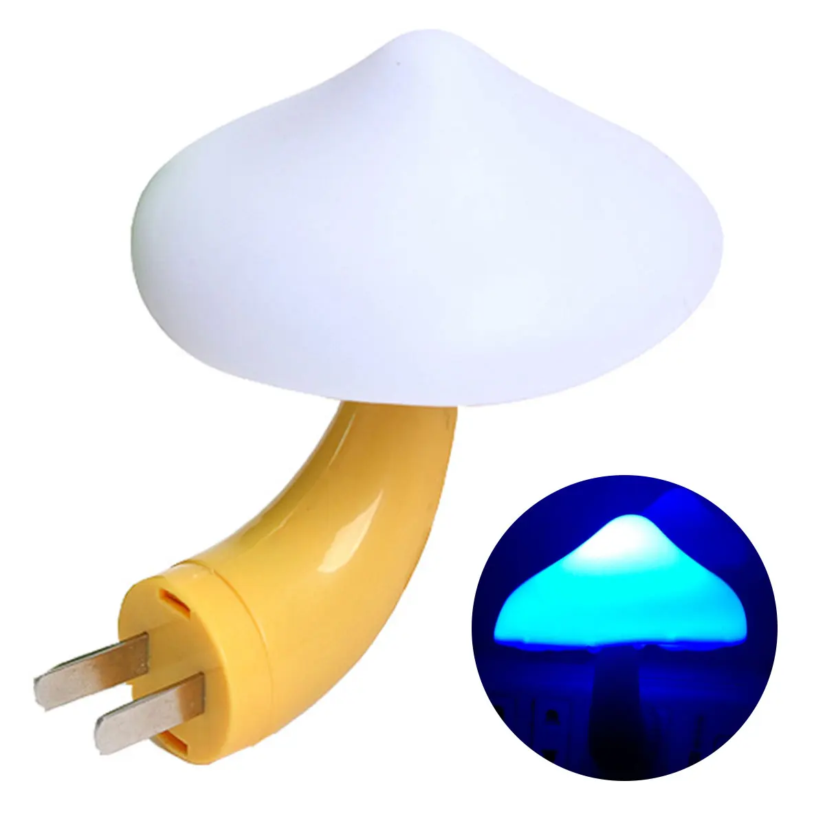 

1 pcs Mushroom Light LED Night Light Wall Socket Lamp Bedroom Decoration Wall Lamps for Kid Room Bedside Lamp US plug