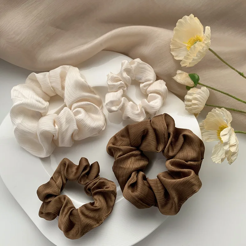 

1 шт., Однотонные резинки для волос «конский хвост»