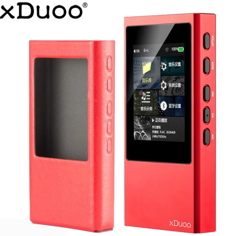 Музыкальный mp3 плеер xDuoo X20 DSD HIFI с поддержкой Bluetooth без потерь PCM384kHz/32bit OPA1612 DAC ESS9018