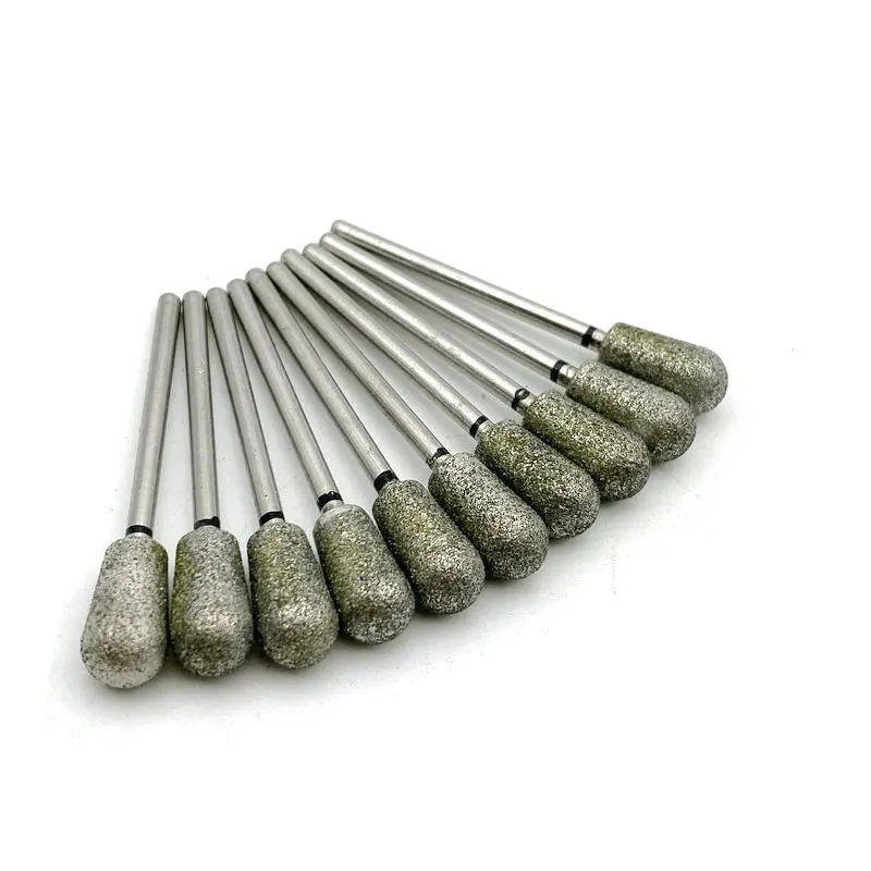 Алмазная зубная шлифовальная полировка 10 шт./компл.|Стомотологические сверла и