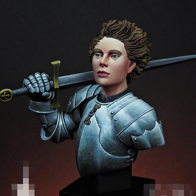 

Модель бюста GK, Жанна ла пусель, Орлеан, 1/12, в разобранном и неокрашенном виде, 1429