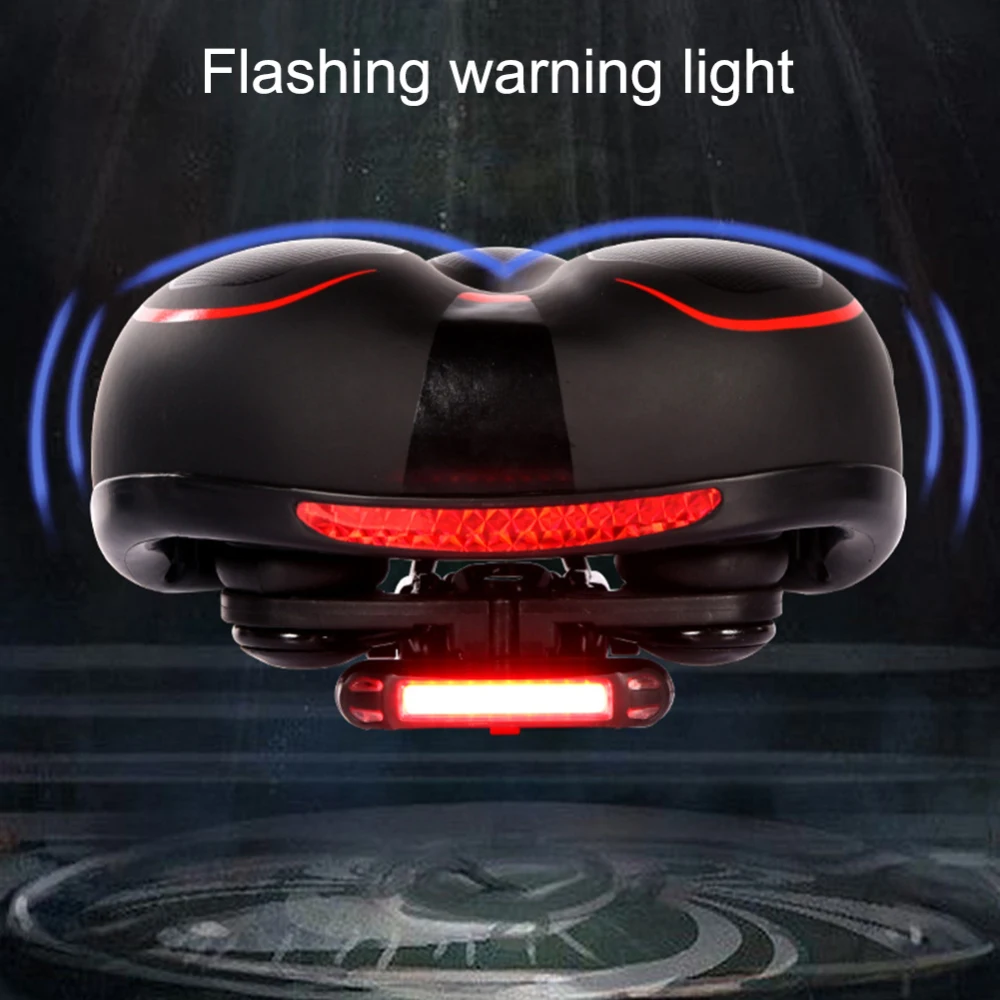 Водонепроницаемое износостойкое сиденье для велосипеда с USB-зарядкой запасные