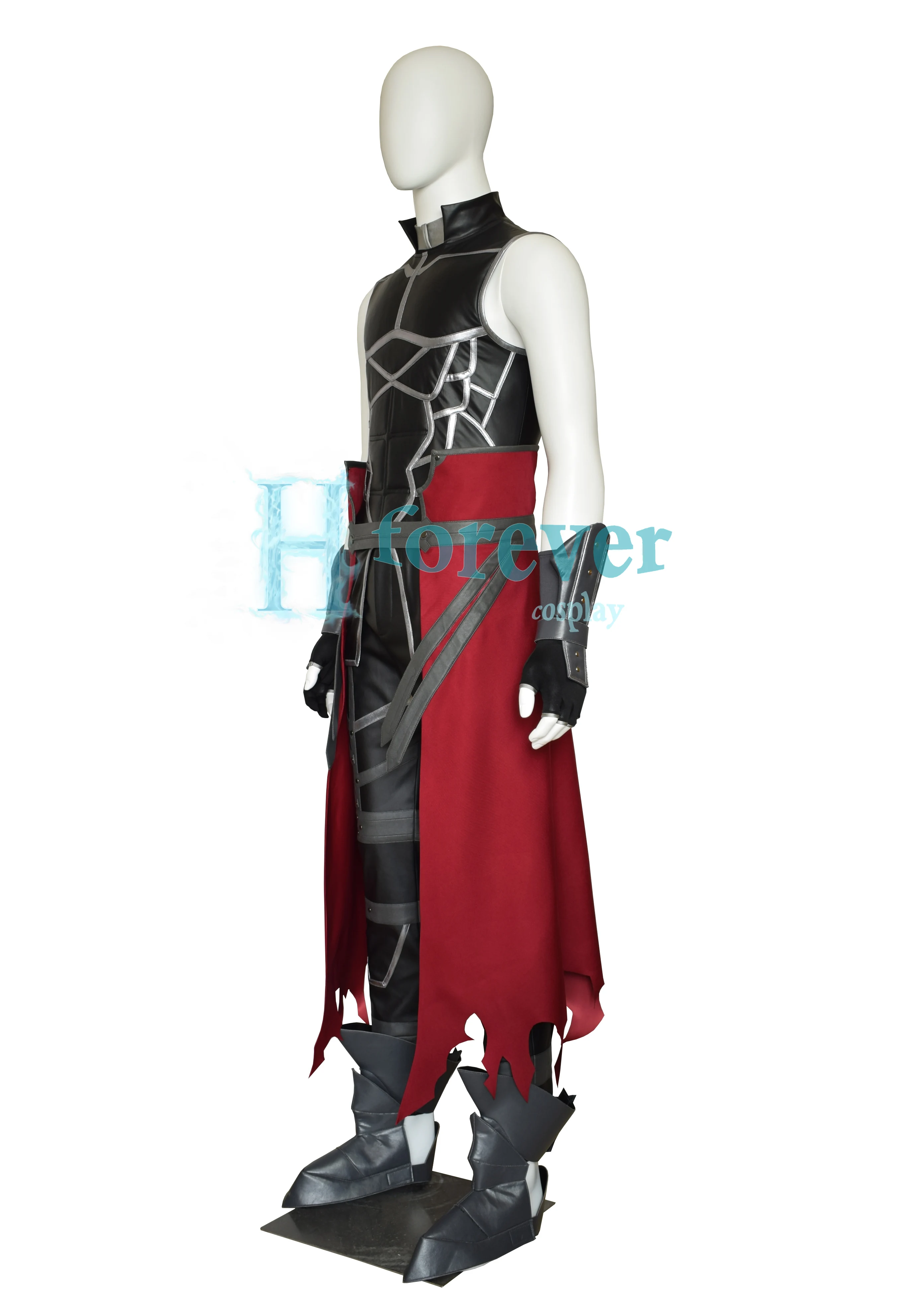 Fate/Grand Order FGO Melanism Red A EMIYA Archer Косплей Костюм Униформа Хэллоуин костюм для женщин и