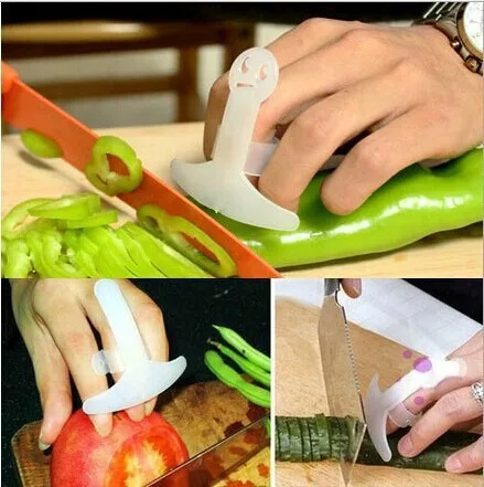 

3Pcs/lot Kitchen Accessories Plastic Finger Guard Protect Your Finger Hand Not Hurt Cut Vegetable Tools Safety Protector Gagets