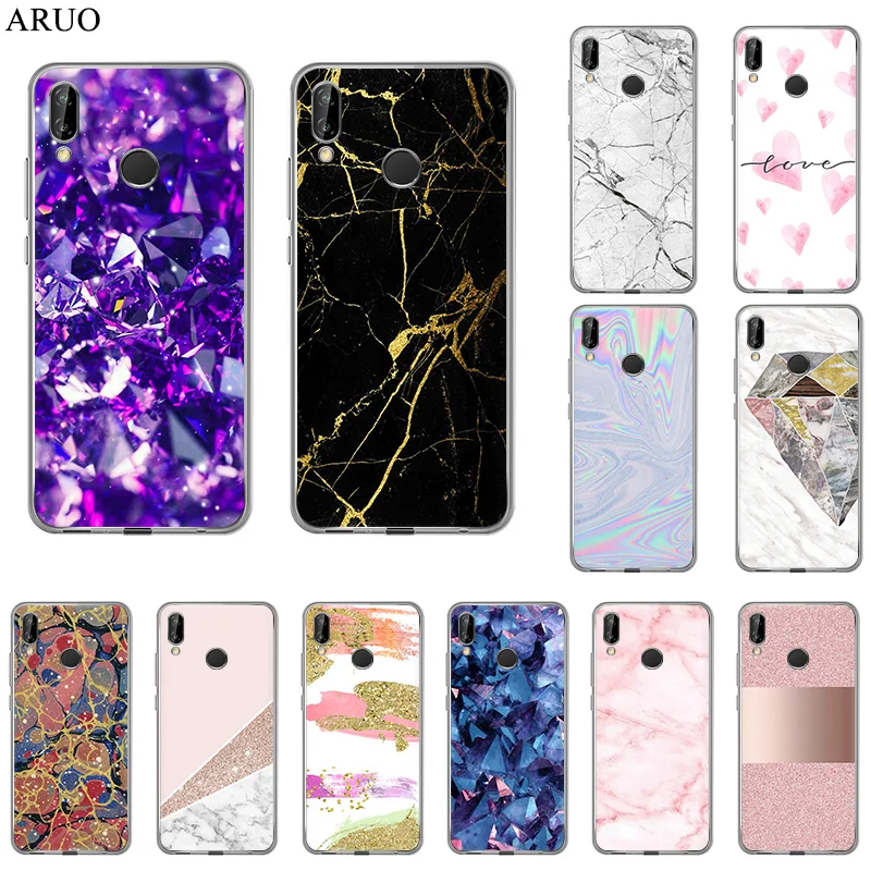 Мягкий чехол из ТПУ для телефона Huawei honor 20Pro 9X V20 10i 9Lite 8X 9i 8a 8S 20i прозрачный